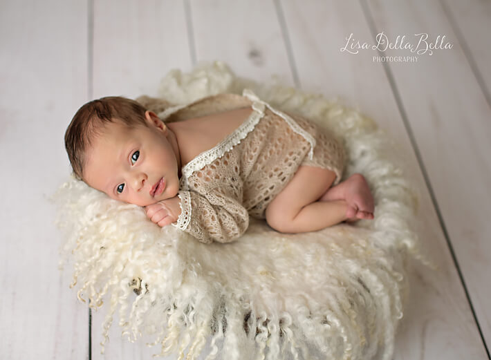 Baby in bowl away shot